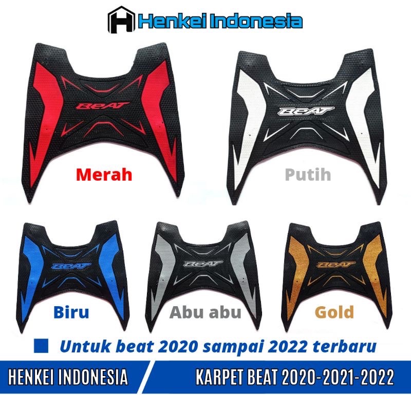 Karpet Border Keset Motor Beat Karpet Beat Esp Deluxe - Beat Street 2020 2021 2022 Pijakan Alas Kaki Motor Beat