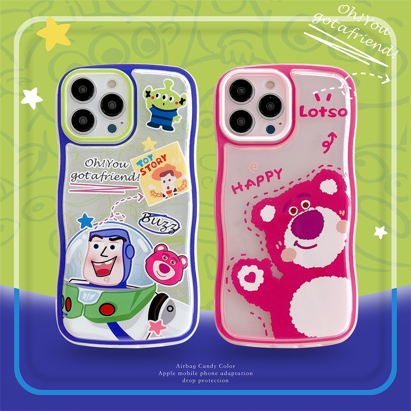 Casing Silikon tpu Motif Toy Story Untuk Iphone 11 12 13PROMAX X XS XR XSMAX 6 / 7 / 8 plus