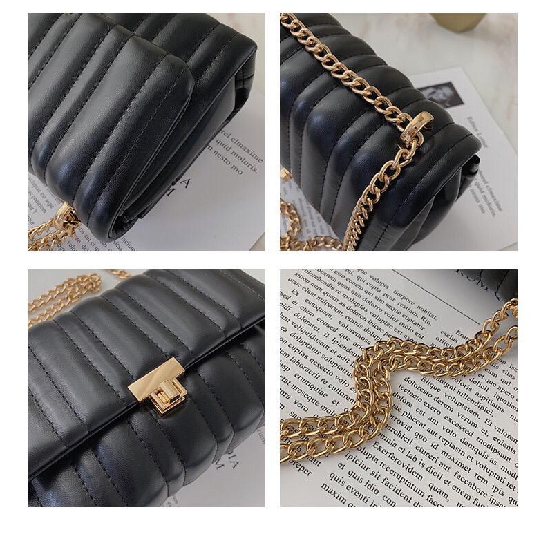 BJ15383 - BLACK/GRAY/PINK/WHITE - TAS PESTA CLUTCH SLEMPANG TALI RANTAI ELEGAN STYLISH FASHION WANITA IMPORT TERBARU TERMURAH TERLARIS BAGSTORE JAKARTA BQ3189 JT90630 LT1819 ELJ5383 GT1786 JT06247 CR7655