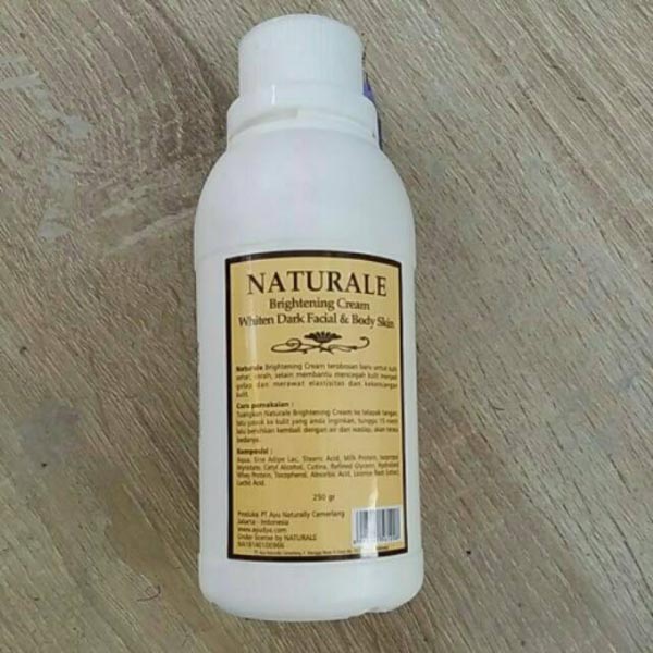 NATURALE BLEACHING CREAM 1000GR - BLEACHING BADAN NATURALE 1000GR_Cerianti