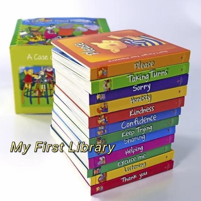 

A Case Of Good Manners Box Set 12 Mini Board Book