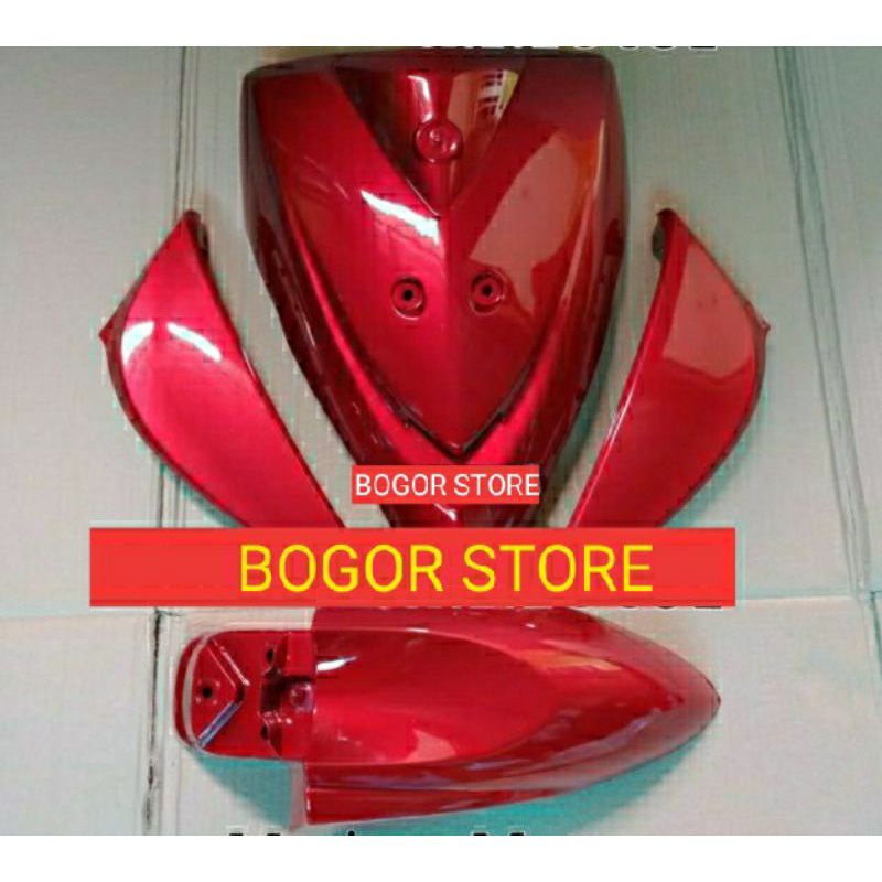PAKETAN BODY DEPAN MIO J MERAH MAROON
