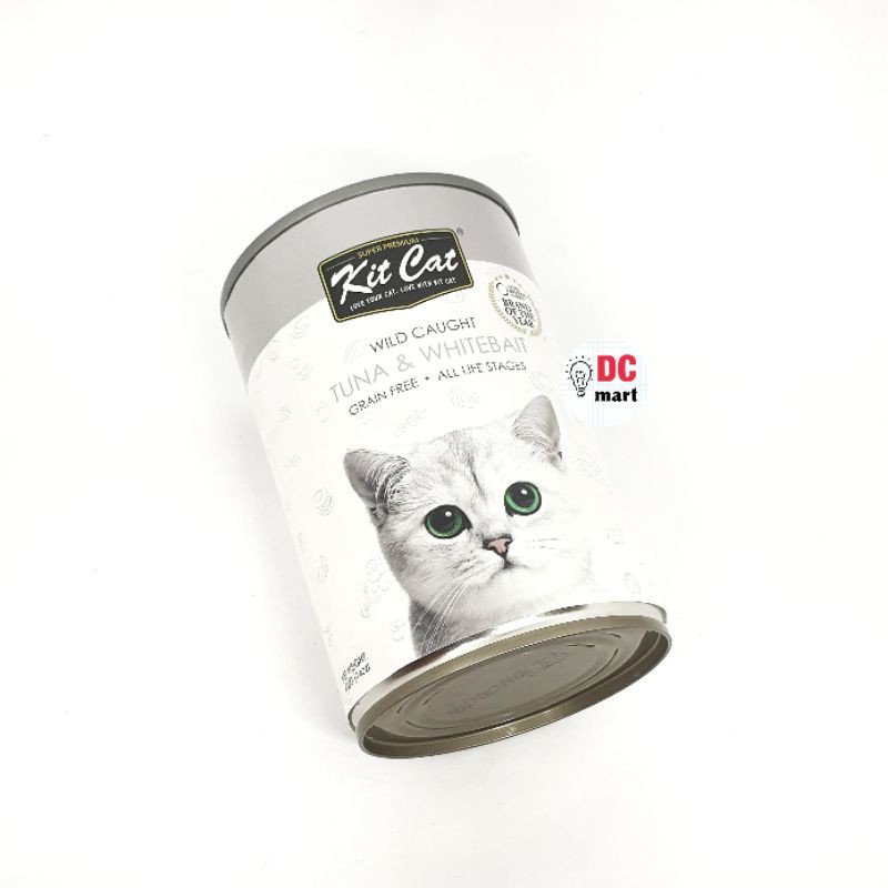 KITCAT KIT CAT Kaleng 400Gr / Makanan Kucing Kalengan Kitcat Premium Wetfood