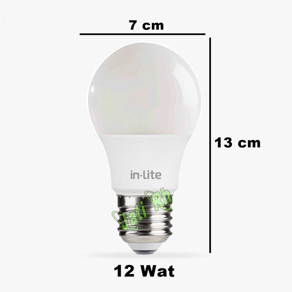 IN-LITE LAMPU LED PAKET (BELI 3 GRATIS 1)  3W 5W 7W 9W 12W 15W PUTIH, INLITE KUNING