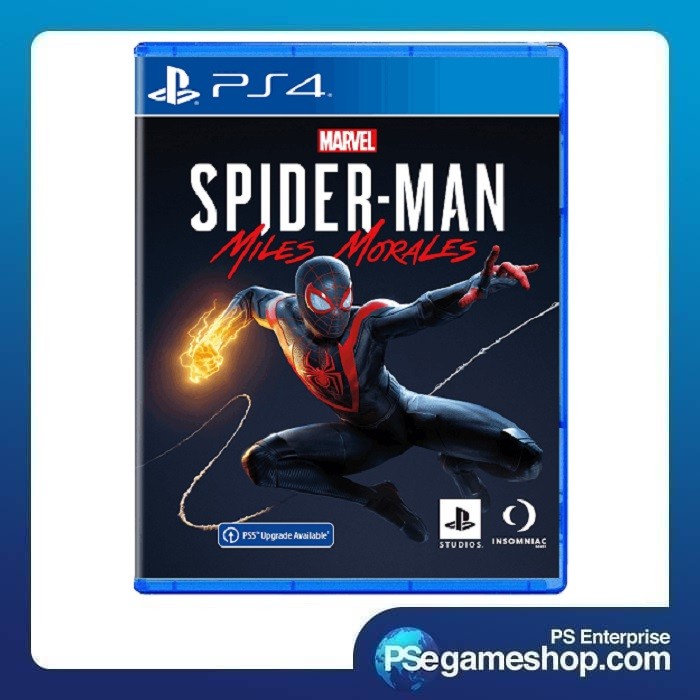 Ps4 Marvels Spiderman / Spider Man Miles Morales (R3/English) Cd / Dvd / Kaset / Game / Games