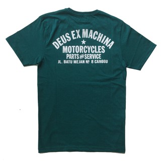  KAOS  TSHIRT DEUS  EX MACHINA CLASSIC UNISEX GREEN THREETONE 