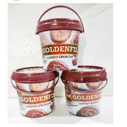 

selai coklat goldenfill choco crunchy/goldenfill selai choco crunchy 1 kg