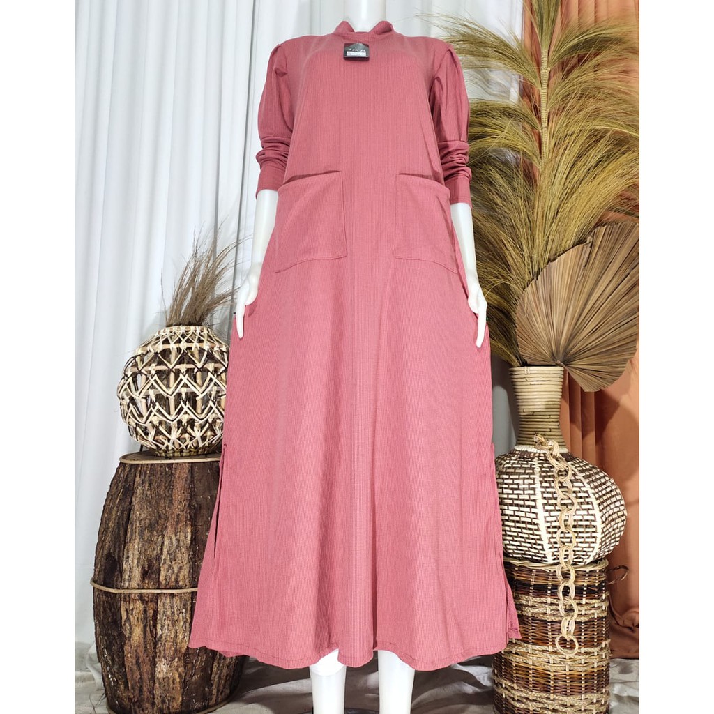 Gamis RAJUT SAKU