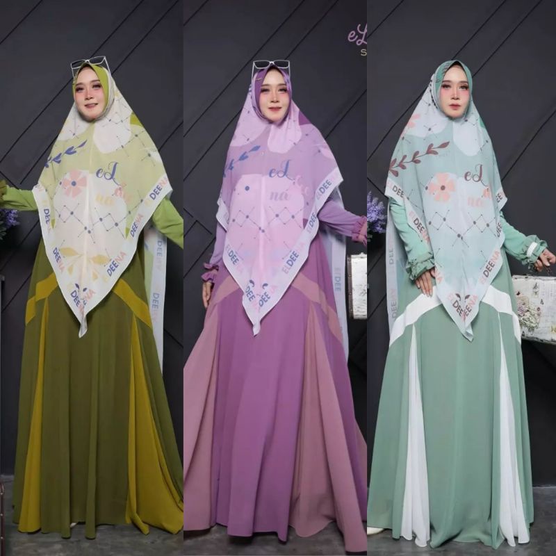 GAMIS CERUTI SET SYARI - MAYSA BY KANAYA/ELDEENA