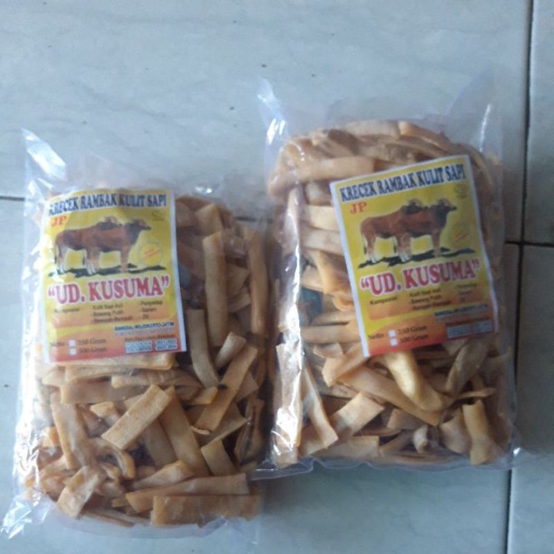 

Krecek rambak kulit sapi UD.Kusuma