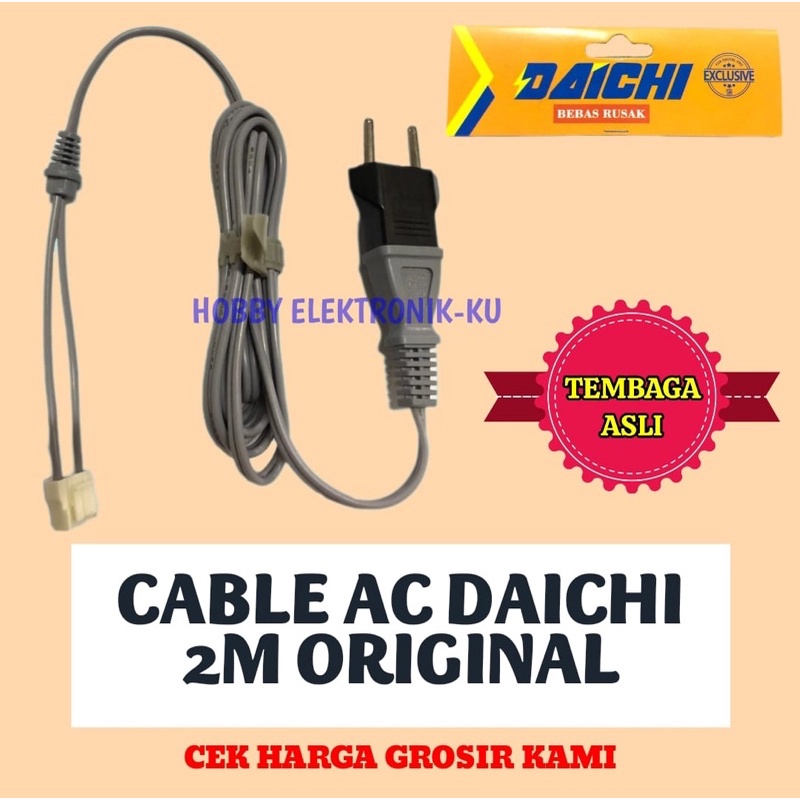 DAICHI KABEL AC 2METER ORIGINAL