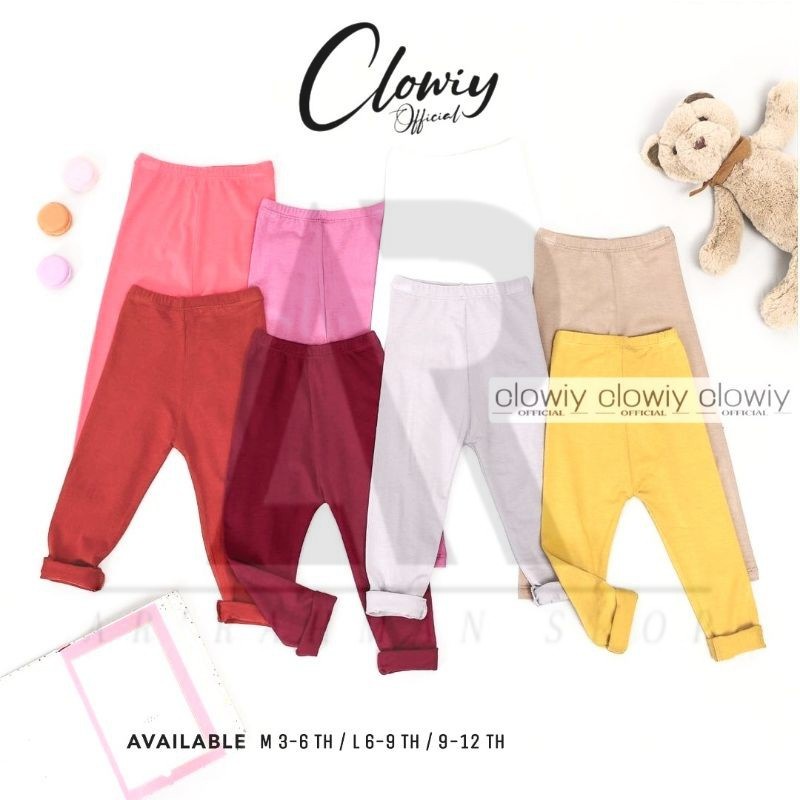 12.12 AR Legging Anak Usia 3th-9th-12th M-L-XL / Legging Anak Perempuan / Legging Anak Laki