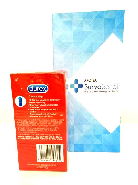 Durex Fetherlite isi 3/12 kondom durex