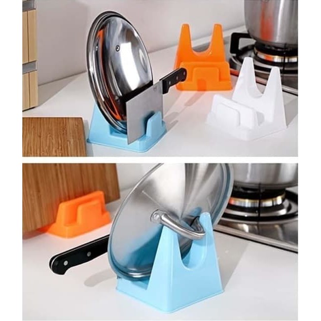 Rak Tempat Pisau Tutup Panci Talenan /Knife &amp; Lid Rack &amp; Cutting Board