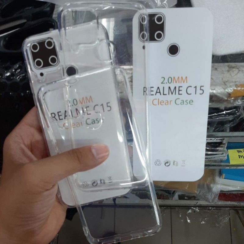 0RI casing REALME 7/REALME 7i/REALME C17/REALME C15 / C11 SOFT CASE CLEAR BENING, CLEAR TRANSPARAN