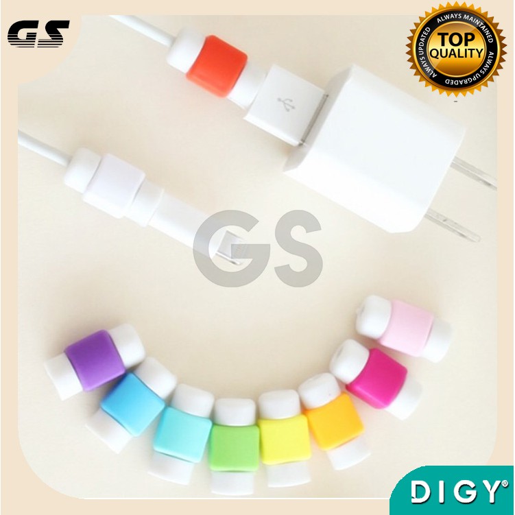 Cable Protector/Pelindung Kabel/Lightning Saver/Cable Saver/Penutup Ujung Kabel Casan iPhone