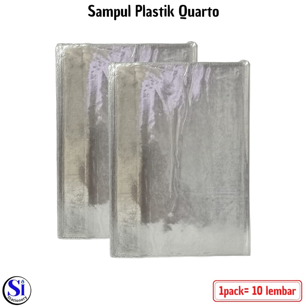 

Sampul Buku Plastik Mika Ukuran Quarto A5 Isi 10 Lembar