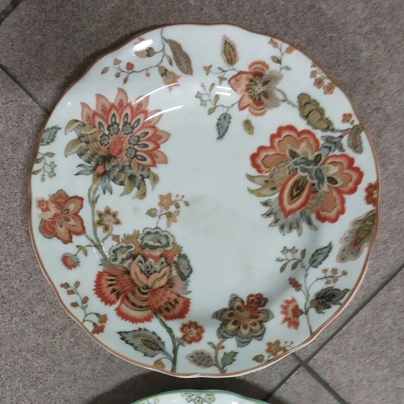 PIRING KERAMIK HIAS SANGO CANTIK TABLEWARE