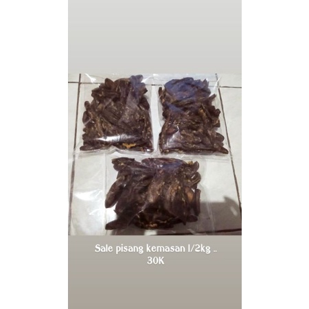 

sale pisang goreng - sale pisang renyah kemasan 1/2 kg