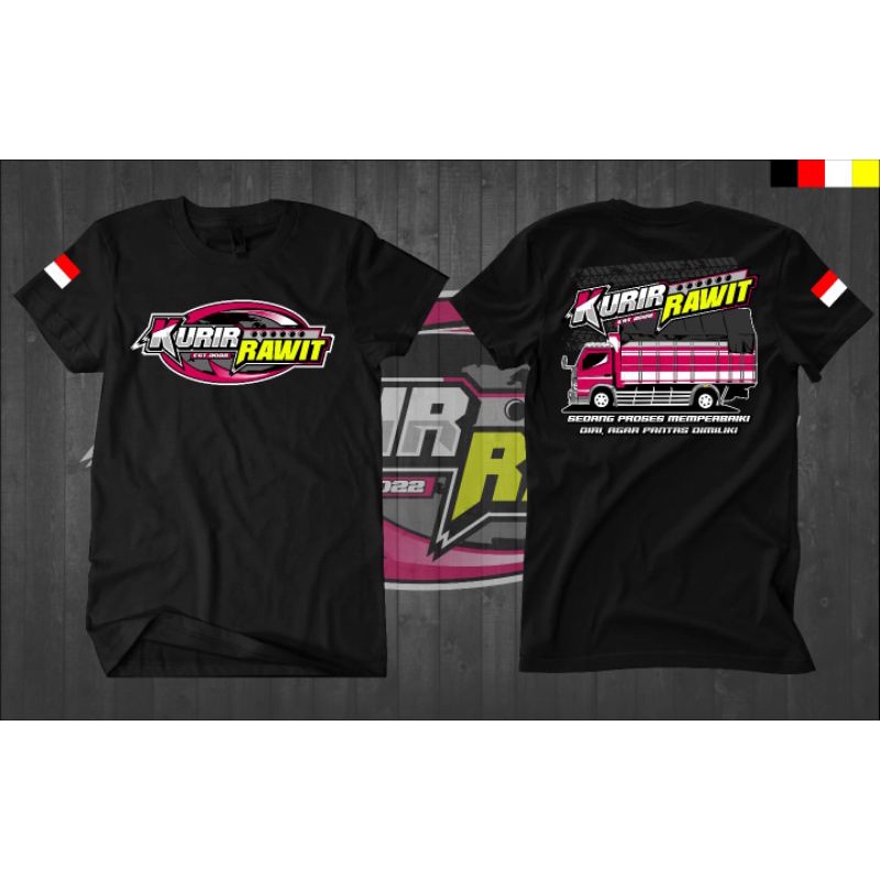 KAOS KURIR RAWIT || KAOS TRUCK KURIR RAWIT || KAOS TRUK KURIR RAWIT