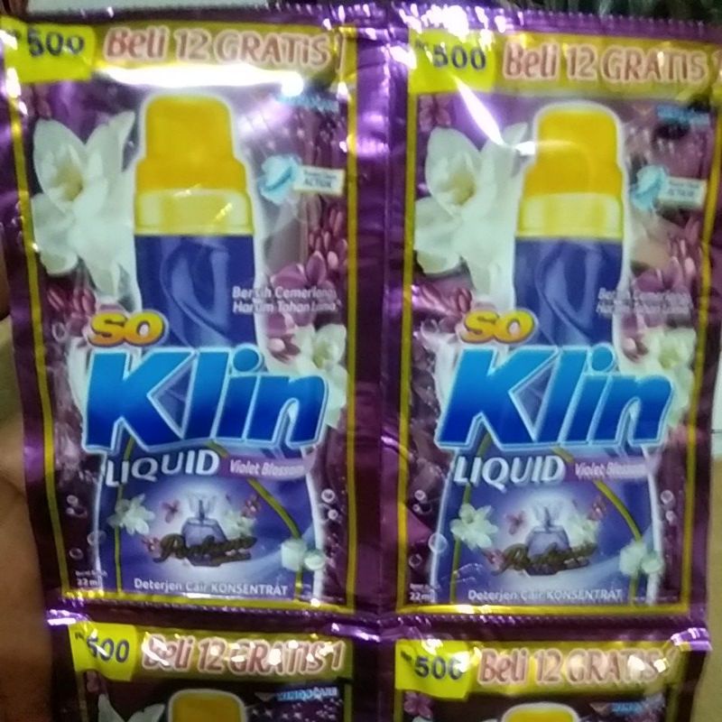 So-Klin So Klin Liquid 500/So Klin Detergent Cair 500