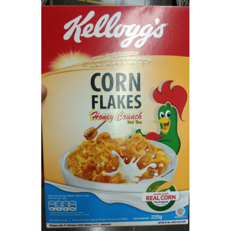 

Kelloggs corn flakes honey crunch 220gr