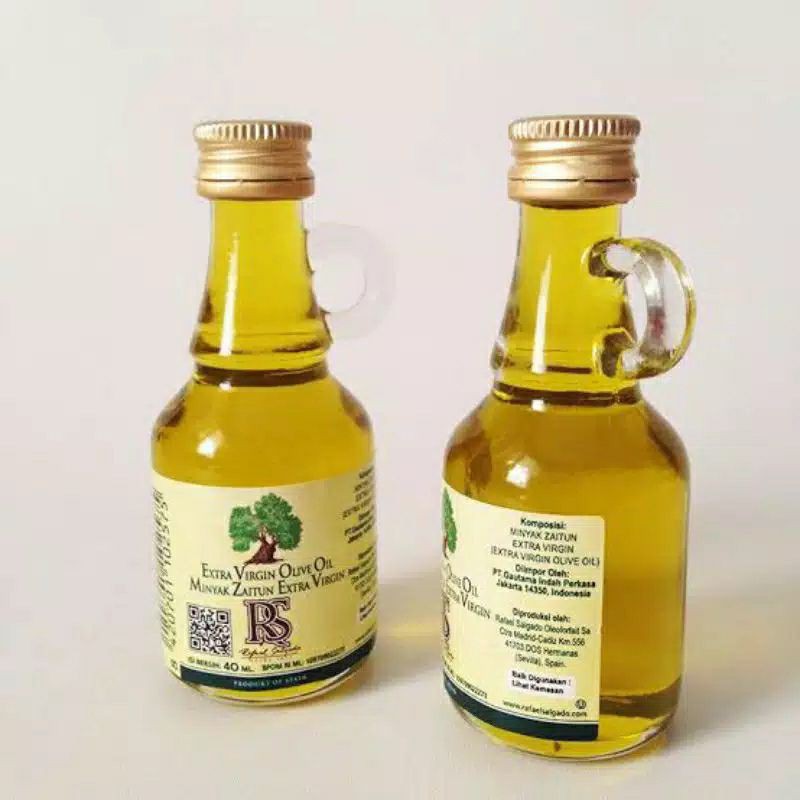 

Minyak Zaitun Extra Virgin RS 40 Ml