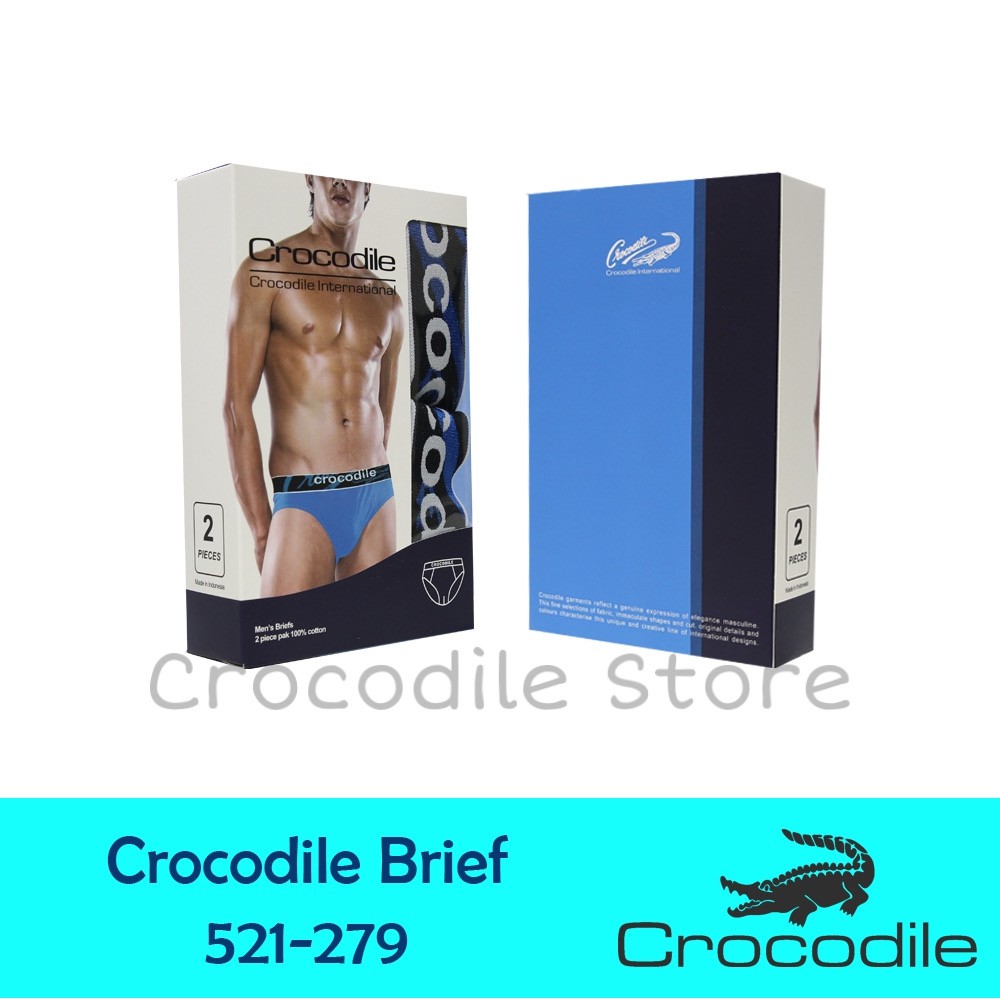 Celana Dalam Crocodile Artikel 521-279 (2 Pcs in Box)