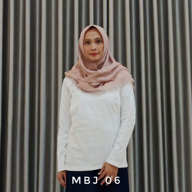 Kaos Busui/Menyusui Polos Lengan Panjang AMIRIS