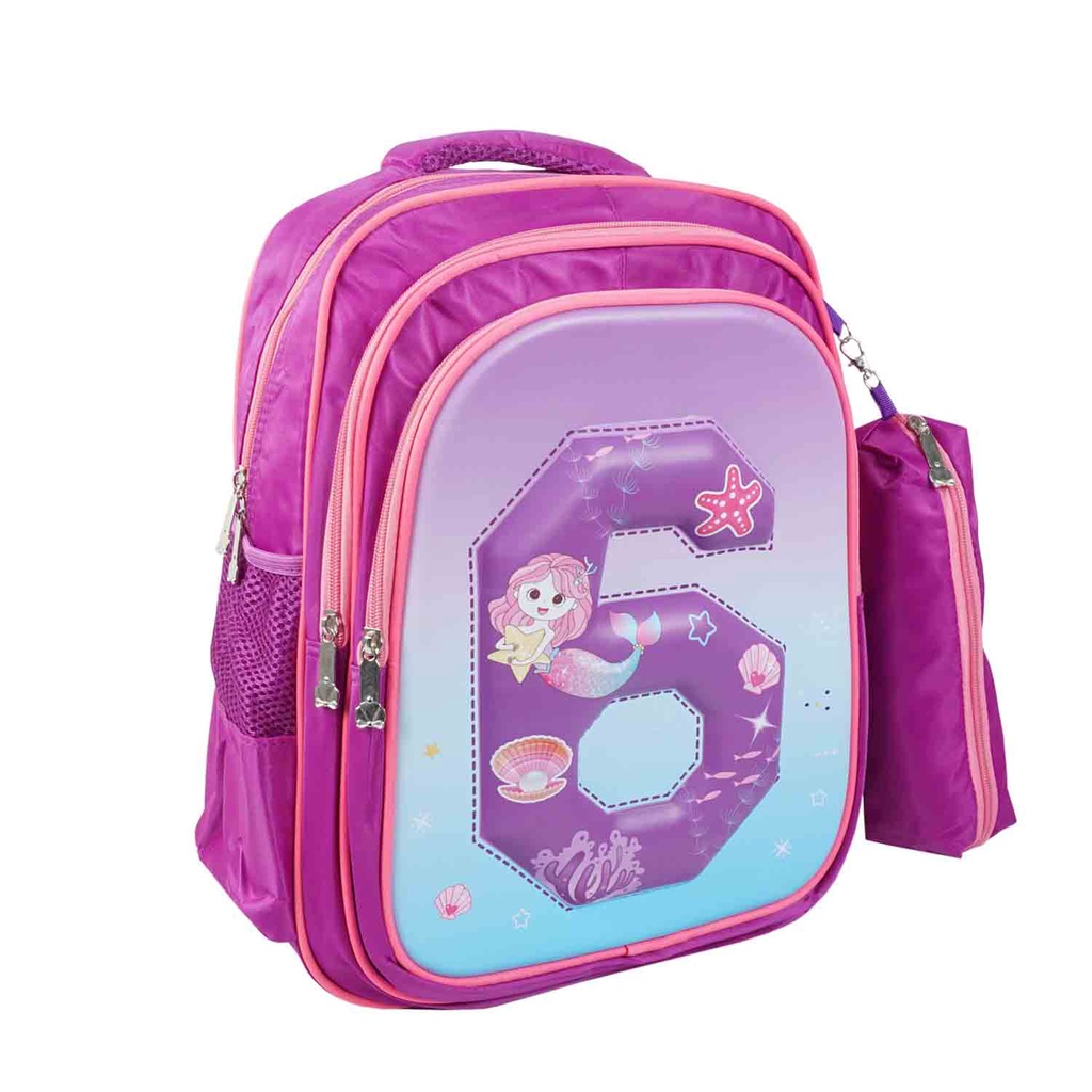 Newtonkids - Tas Sekolah Embos Number / Ransel Number / Ransel Anak Sekolah / Tas Sekolah Anak / Tas Sekolah SD / Ransel Anak Karakter / Ransel Anak Terbaru