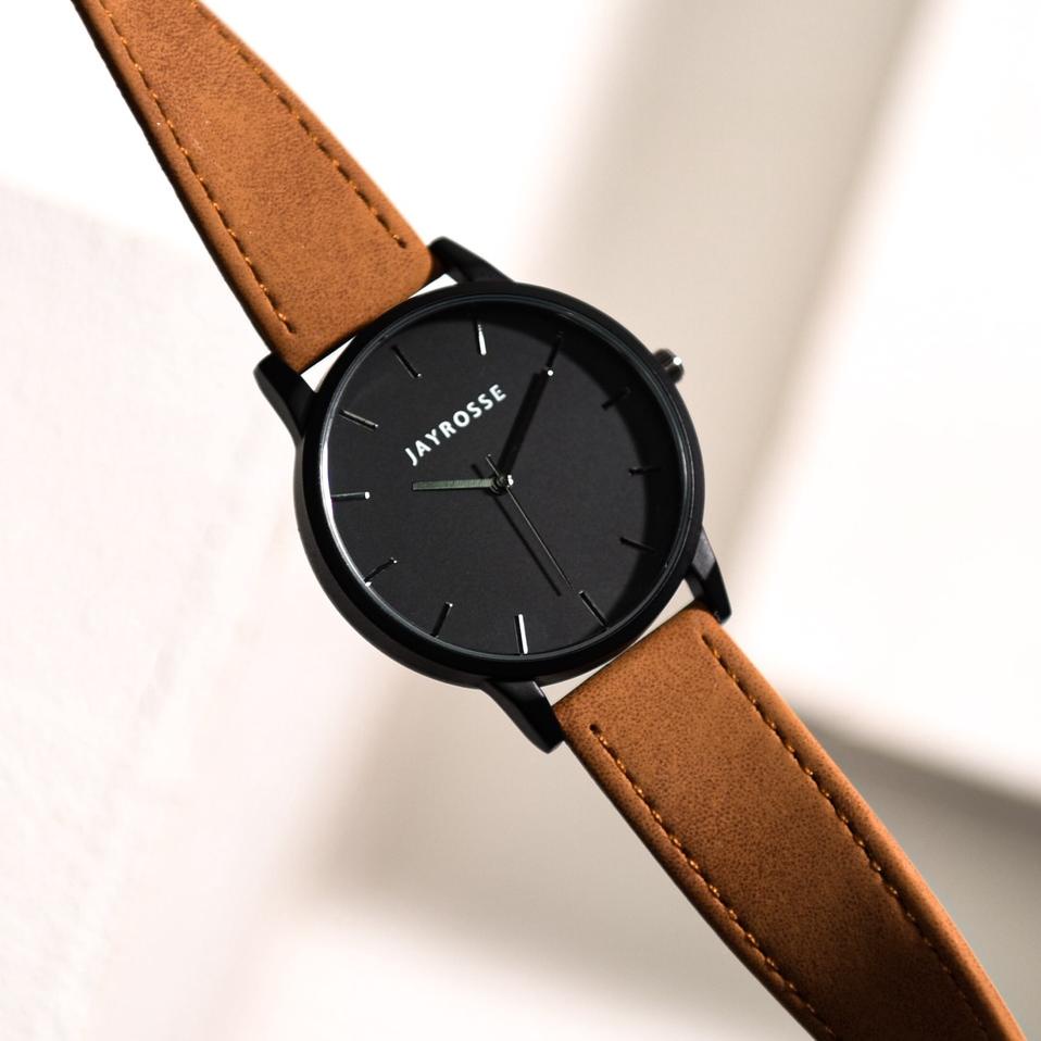 Jayrosse Watch - Aston Hazel (40mm) | Jam Tangan Pria "ARO. 793627"