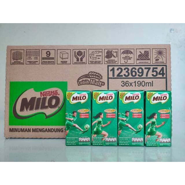 

Nestle UHT MILO 190 ml