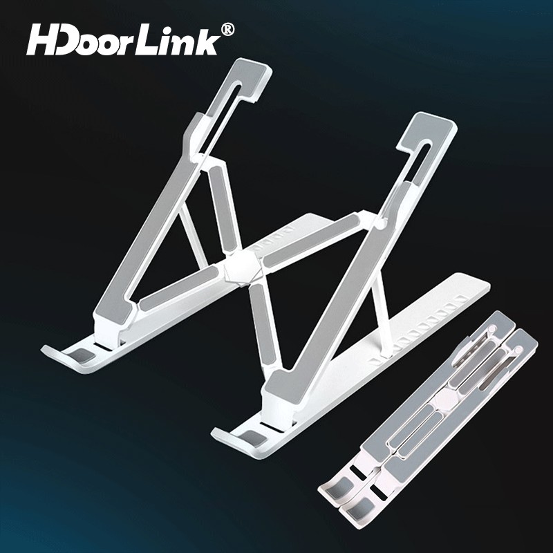 HdoorLink Stand Holder Laptop Lipat Adjustable Anti Slip