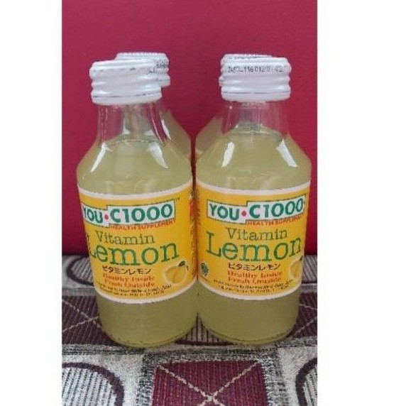 You C 1000  / UC1000 /UC botol kaca tertera harga 1 dus