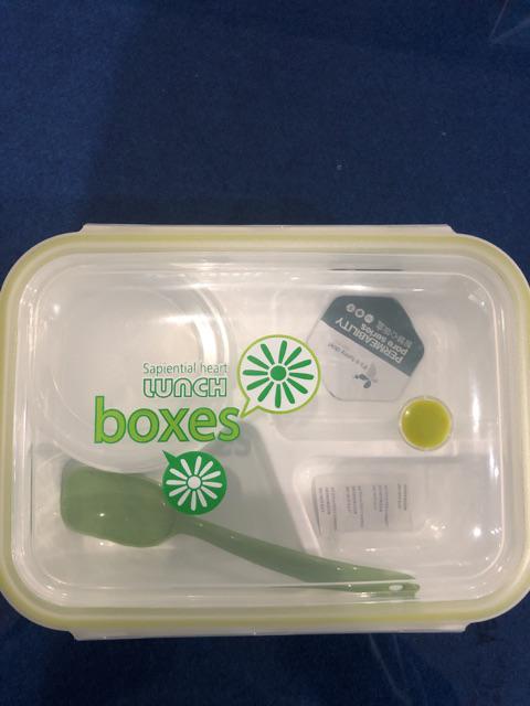 Yooyee Lunch Box 415 4 Sekat / Kotak Makan Bento Set Anti Tumpah Yoyee / Lunch Box Yooyee 415