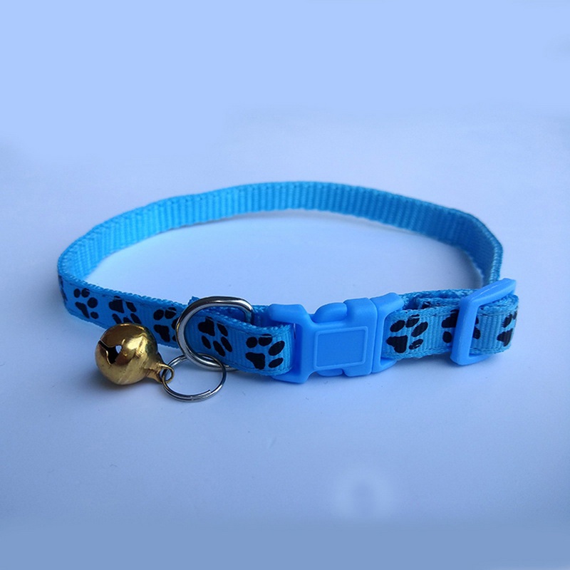 【Yayapet】Kalung Lonceng Kucing Kelinci Adjustable Motif Polkadot Luc Kalung Anjing Kalung Hewan Peliharaan Yang Dapat Di Sesuaikan Bereflektif Dengan Gesper Pengaman