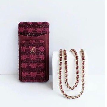 Joan bag maroon by kian.id dan Sling bag by pulchragallery