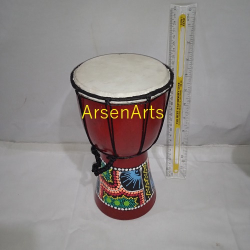 Gendang Jimbe Uk. 25 cm Kendang Djembe Alat Musik Tradisional Mainan Anak