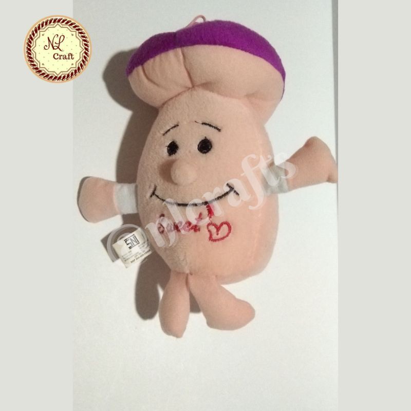 Boneka Jamur Kecil Kado Anak Hadiah Lucu