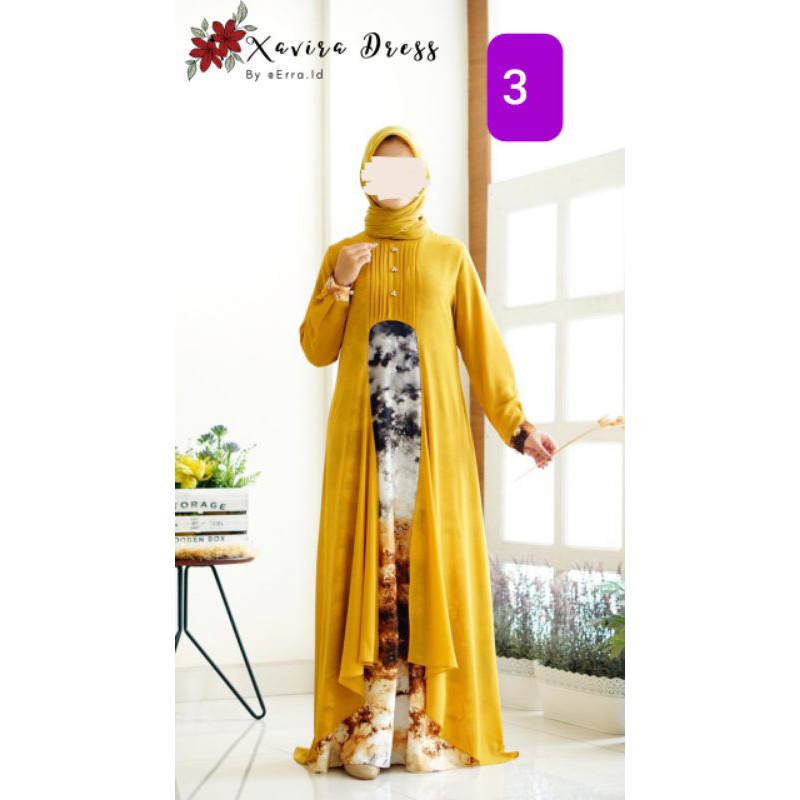 GAMIS WANITA CANTIK XAVIRA DRESS by @erra.id