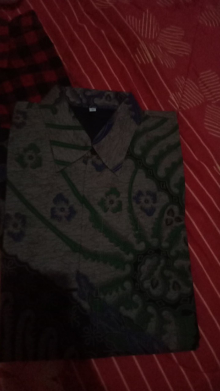 Perwira Kemeja Batik Pria Lengan Panjang Katun Halus Full Furing Batik Kanaya