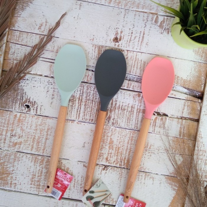 Sendok Sayur Serving Spoon Silicone Cypruz AM0935