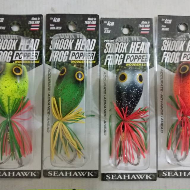 Seahawk Shook Head Frog Popper