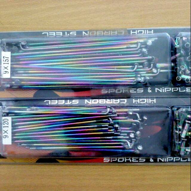 Jari jari/jeruji warna pelangi buat semua motor untuk ring 17