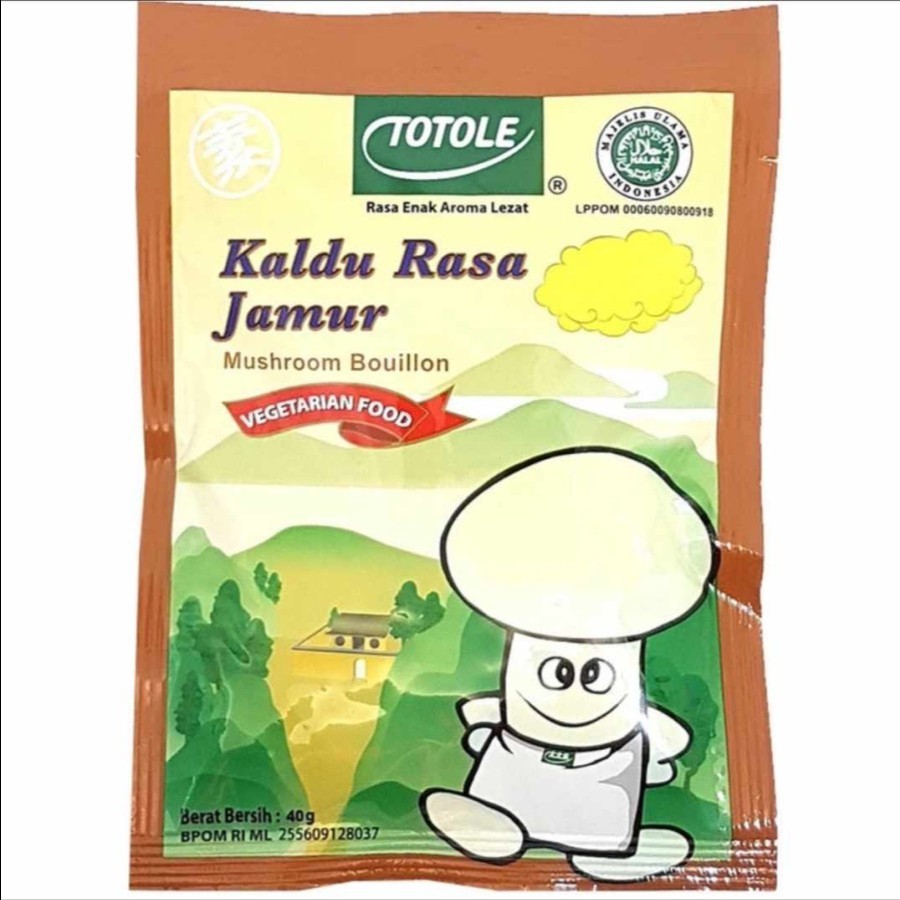 

TOTOLE KALDU JAMUR 40 GR / PENYEDAP RASA