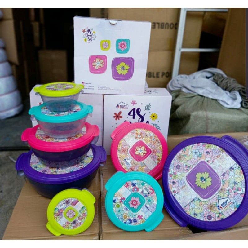 Beli 1 GRATIS 1 # BOWL BIGGY SET Plastik