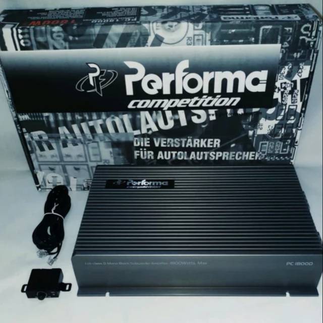 Monoblock performa PC 1800 D - Class D