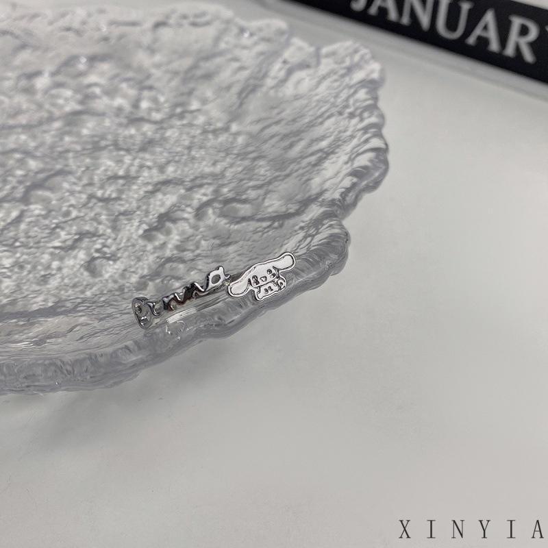 【COD】Cincin Model Terbuka Desain Kartun Melody Kuromi Untuk Hadiah Ulang Tahun / Hari Valentine