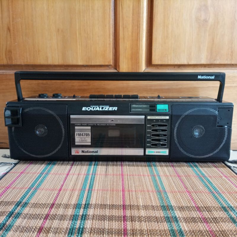 National RX-FM4705 " TAPE RADIO