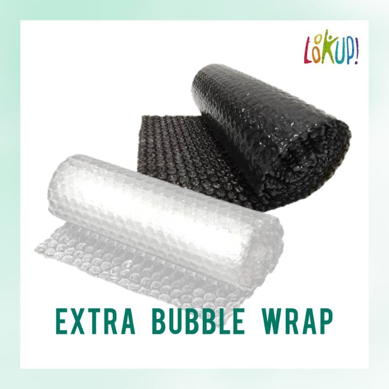 

BUBBLE WRAP 1 METER TAMBAHAN PACKING